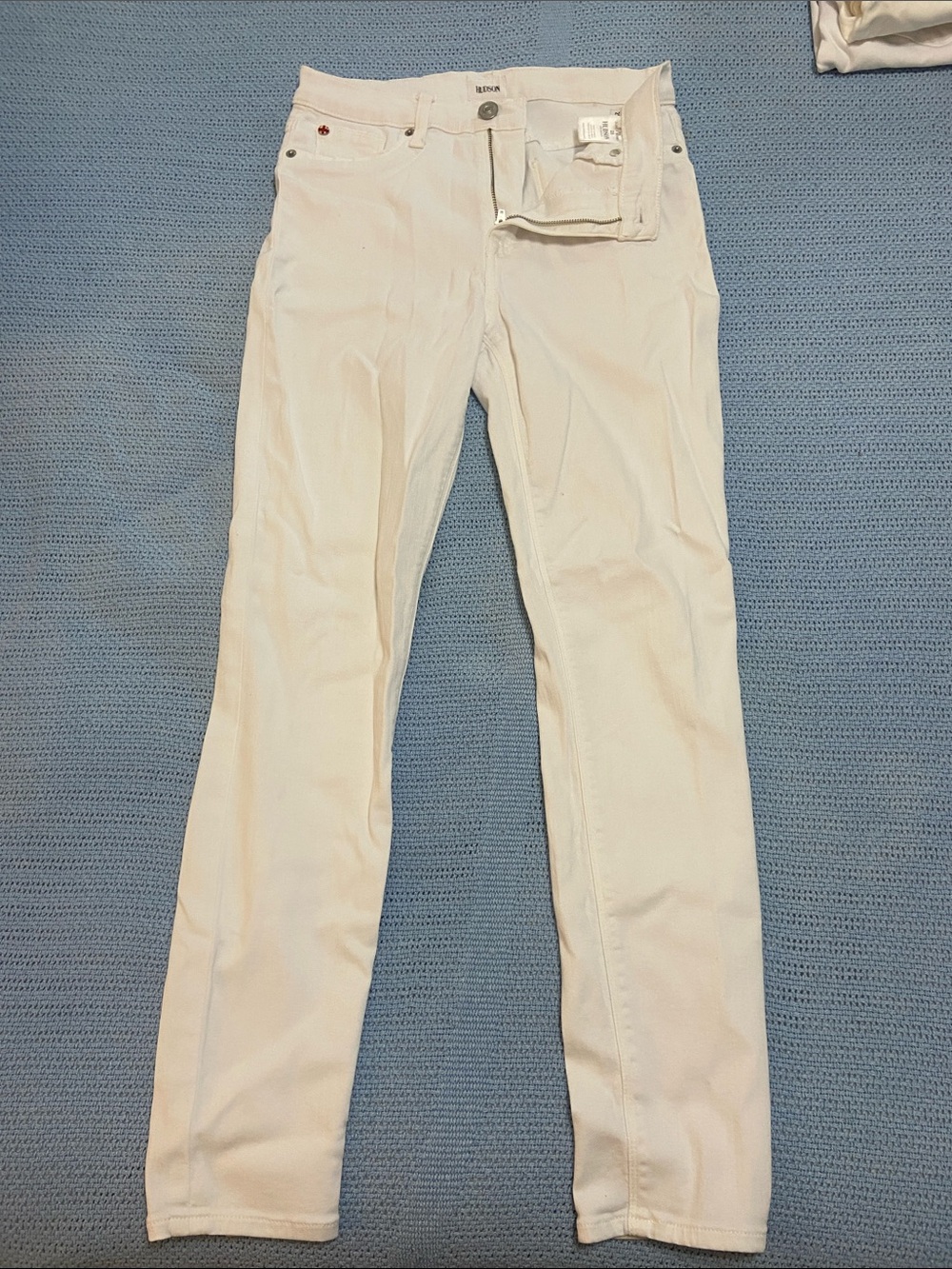 Hudson Jeans Slim White Chinos - Blair super skinny